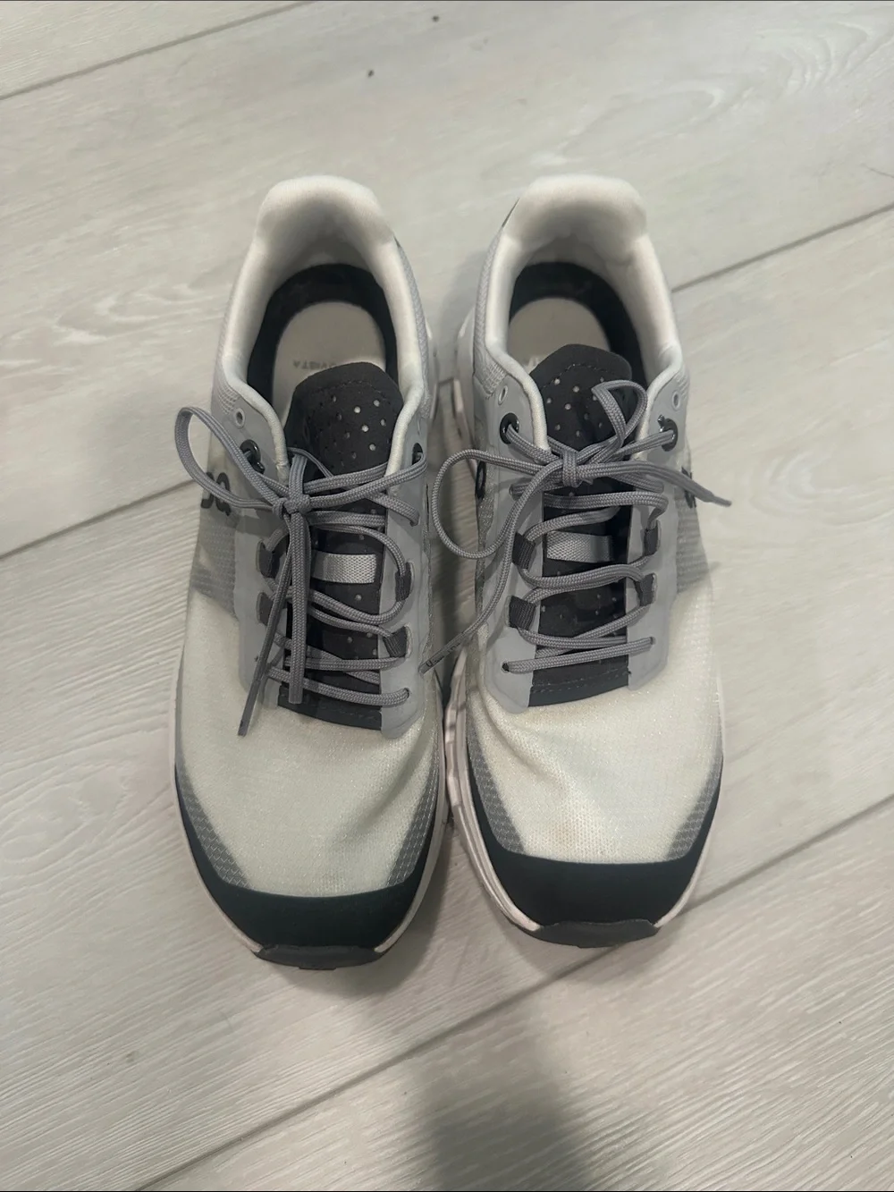 On-Brand Women’s  Gray and White Running Shoes